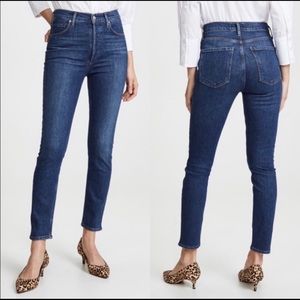 AGOLDE Nico Ultra High Rise Slim Jeans Fixation